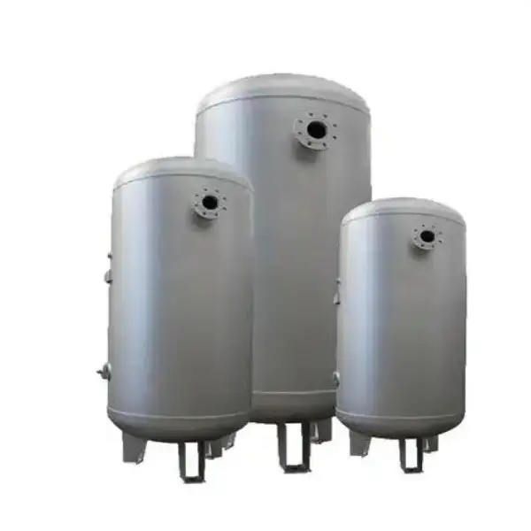 大容量不锈钢储气罐 1000L-4000L 压力10-13bar 工业级空气接收器